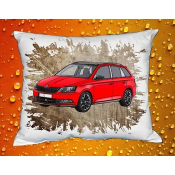 Povlak na dekorativní polštářek Polštář s Českým autem 041 (auta České výroby)