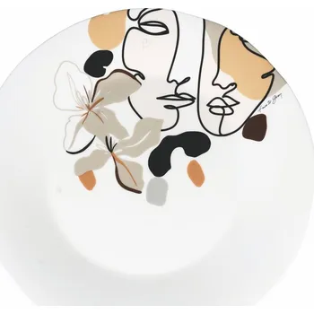 Talíř Keramický servírovací talíř VDE Tivoli 1996 Face to Grey, ø 35 cm ID_1439059