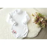 AMÁLKA Bavlněné body roláček, bílé Velikost: 74