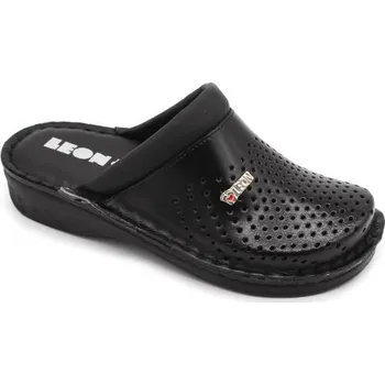 Dámská zdravotní obuv Leon V262 Dámská zdravotní kožená obuv - Černá Velikost: 37