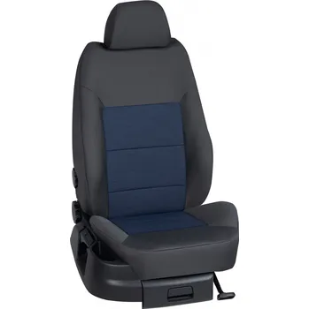 Potah sedadla Autopotahy Volkswagen TOURAN / od r.2016->, 5 Míst 5 dveří, Highline, STANDARD > OR 0384 (OR 0384 / Tmavě šedý bok)