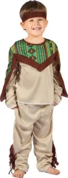 Karnevalový kostým MaDe 86181 Šaty na karneval Indián 92-104 cm