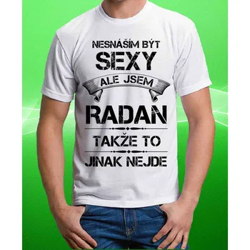 Pánské tričko tričko se jménem RADAN S