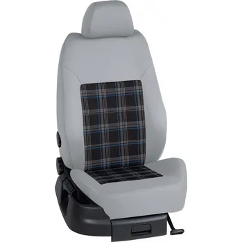 Potah sedadla Autopotahy Volkswagen CRAFTER / od r.2017->, 7 Míst, STANDARD > OR 0365 (OR 0365 / Světle šedý bok)