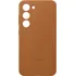 Pouzdro na mobilní telefon Samsung Leather Case pro Samsung Galaxy S23 Plus Camel