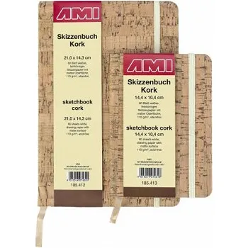 Výtvarný papír Skicák s korkovými deskami A5 80 listů (Skicák s korkovými deskami A5 80 listů)