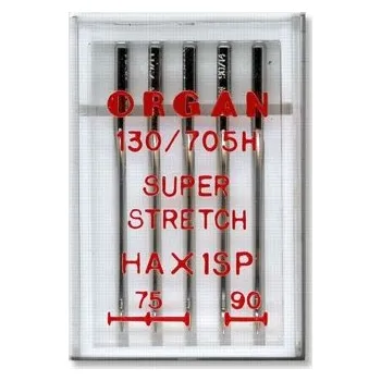 Strojová jehla 3x75, 2x90 Organ (E) (Šicí potřeby)