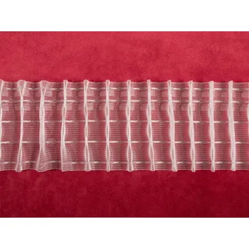 Stuha Řasící stuha RS-012 vlnky - šířka 10 cm - řasení 1:2