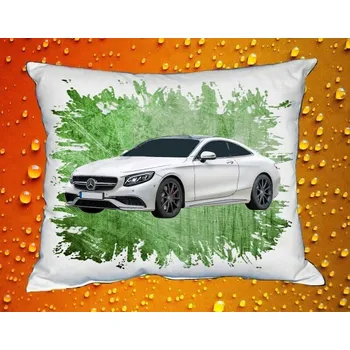 Povlak na dekorativní polštářek Polštář Mercedes-Benz S500 Coupé II