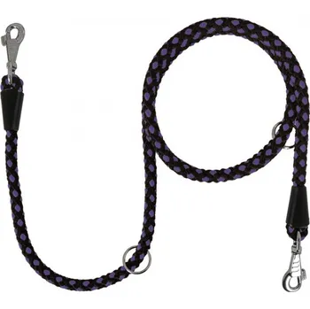 Vodítko pro psa BF Lanové přepínací vodítko Uzlík - fialové Velikost: 240 cm / 14 mm