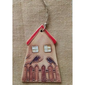 Závěsný keramický domeček Motiv: 1