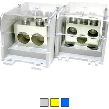 Rozvaděč ELEKTRO BEČOV Svorka UTB-S 2×240 8×120 žlutá U2240KP26