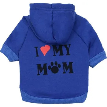 Obleček pro psa Mikina pro malého psa - Modrá máma,M