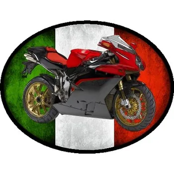 Nášivka nášivka MV AGUSTA Obdélník (nášivky motorky)