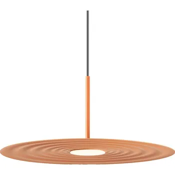 Redo Designové LED závěsné svítidlo LAKE, ø50cm, 3000K Barva: Hnědá