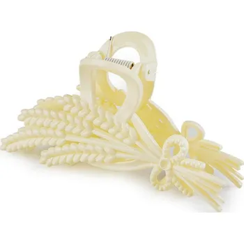 Ozdoba do vlasů Skřipec do vlasů - 1 béžová nejsv.