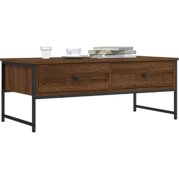 Konferenční stolek vidaXL Konferenční stolek 101 x 49 x 39,5 cm kompozitní dřevo [837739] Barva: hnědý dub