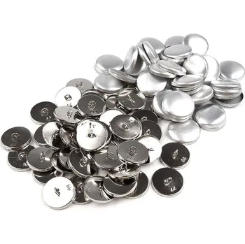 Galanterie Knoflík na potahování celokovový velikost 44"