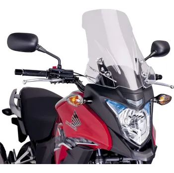Honda CB 500 X 13-15 plexi Puig 6480W (čiré,Height: 480mm Width: 370mm)