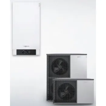 Tepelné čerpadlo VIESSMANN VITOCAL 200-S AWB-E-AC 201.D16 tepelné čerpadlo 10,11kW, vzduch-voda, venkovní+vnitřní jednotka+zásobník 300l