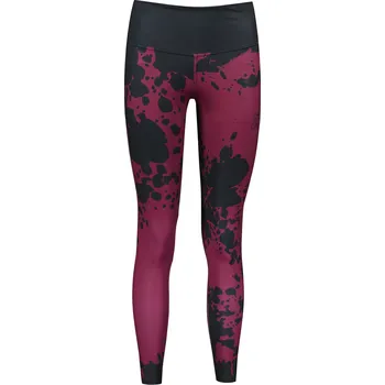 Dámské kalhoty Dámské dlouhé legíny premium ALTISPORT VOJ/ALW012LEG01 FIALOVÁ/ČERNÁ L