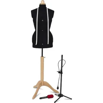 Krejčovská panna Krejčovská panna nastavitelná LADY, barva Černá vel. S