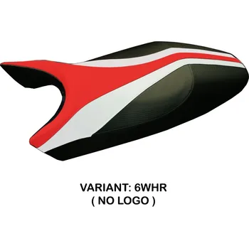 Moto sedlo TPZ Italia Potah sedla Ducati Monster (94-07) Freccia model potah sedla: bez loga 6WHR (white-red)