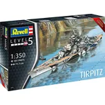 Revell Plastic ModelKit loď 05096 - German Battleship WWII TIRPITZ (1:350)