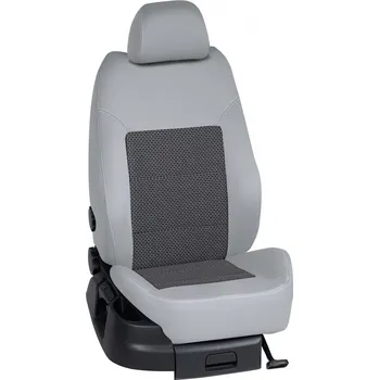 Potah sedadla Autopotahy Seat ALTEA / od r.2004->, Altea,XL 4-dveře, KOMFORT > OR 0394 (OR 0394 / Světle šedý bok)