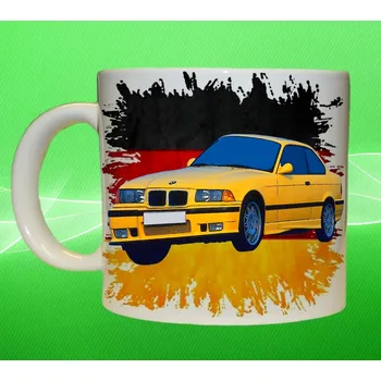 hrnek s BMW M3 E36 150ml (hrneček s osobním autem )