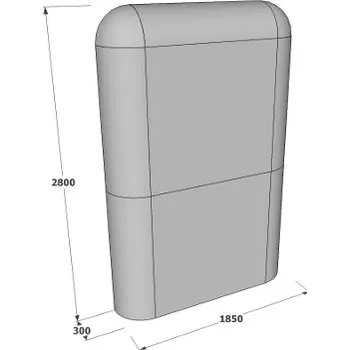 Dětské hřiště Dětské hřiště Wall 1A pro pryžovou bezpečnostní zónu