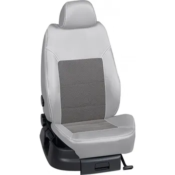 Potah sedadla Autopotahy Mitsubishi CARISMA / od r.2000->, 5-dveří, KOŽENKA > OR 0413 (OR 0413 / Šedý koženkový bok)