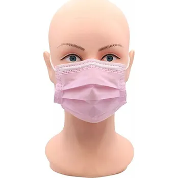 rouška Ústenky STYLE GIRLS, dětské, velikost 145 x 90 mm, 3vrstvé, s gumičkou, růžové, 50 ks