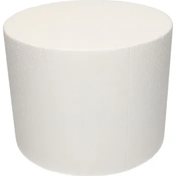 Jedlá dekorace na dort Svět pečení Polystyrenová maketa kruh o 25 × 20 cm