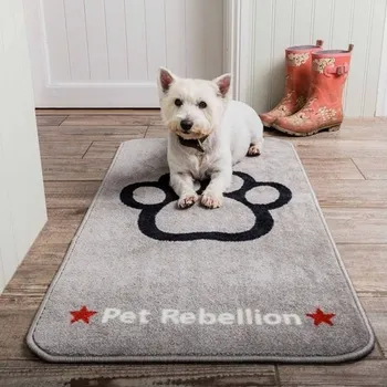 Pelíšek pro psa Pet Rebellion kobercový běhoun Grey 110 cm