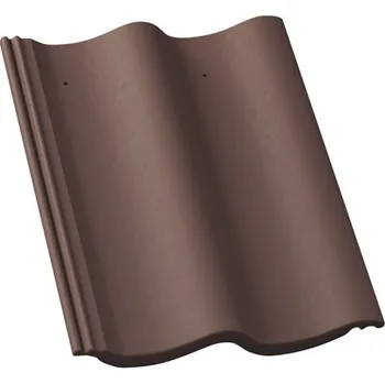 betonová krytina KMB HODONKA Elegant taška základní 1/1 hnědá