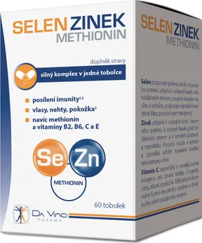 Simply You Da Vinci Pharma Selen + Zinek + Methionin 60 tob.