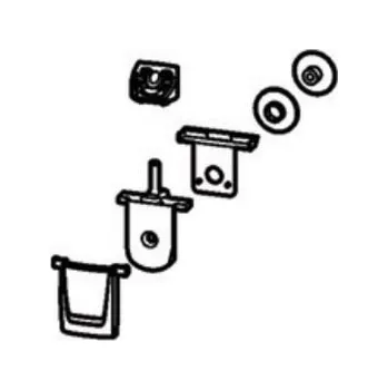 Hüppe Náhradní panty 068424