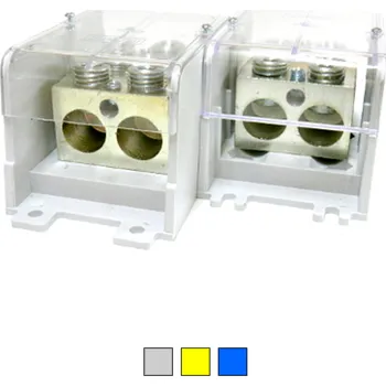 Stavebniny ELEKTRO BEČOV Svorka UTB-S 2×240 A žlutá silová U2240AP26