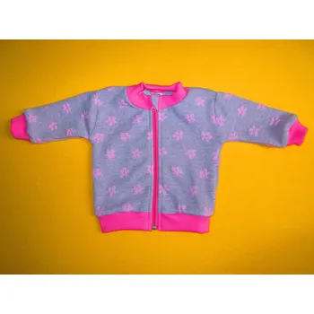 Arex, ČR Tenká kojenecká svetrová mikina Barva: růžová, Velikost: 92