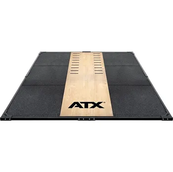 Zátěžová podložka Tréninková platforma ATX LINE Weight Lifting / Power Rack XL, 3 x 3 m, klasické logo