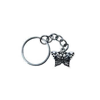DCH Kovový přívěsek na klíče - motýlek