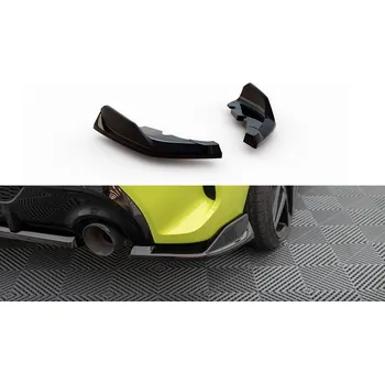 Tuning Splittery zadní boční V.9 BMW 1 M-Pack / M135i F40 černý lesklý plast