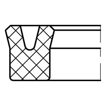 Manžeta 50x63x9/7,5 NBR80 - PN029268 Rubena