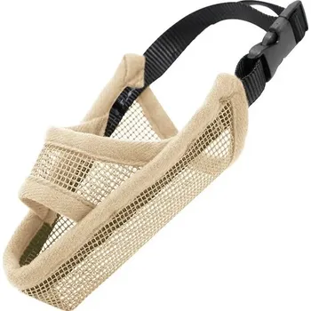 Náhubek pro psa Prodyšný náhubek pro psy - béžový,M
