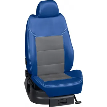 Potah sedadla Autopotahy Ford TOURNEO / od r.2010-> , 5 dveří, Connect, Trend N1, KOŽENKA > OR 0278 (OR 0373 / Modrý koženkový bok)