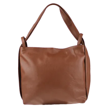 NovaKabelka.cz Kožená italská kabelka Sofia Marrone