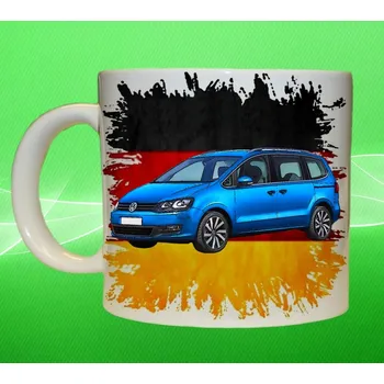 hrnek Volkswagen Sharan 2016 150ml (hrneček s osobním autem )