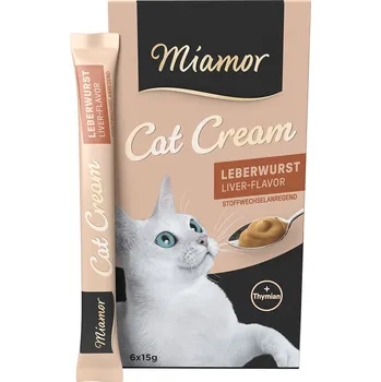 Pamlsek pro kočku 24x15g Miamor Cat Snack játrový krém
