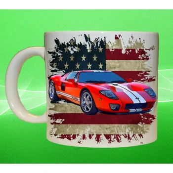 hrnek Ford GT40 450ml (hrneček s osobním autem )
